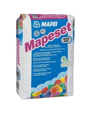 Mapei Adhes.basico Mapeset Gris 25kg